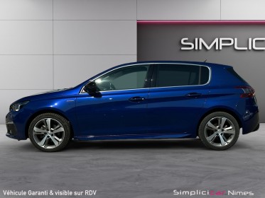 Peugeot 308 gt line 130ch ss eat8 - distri neuve - caméra 360 - carplay - garantie 12 mois occasion simplicicar nimes - rb...