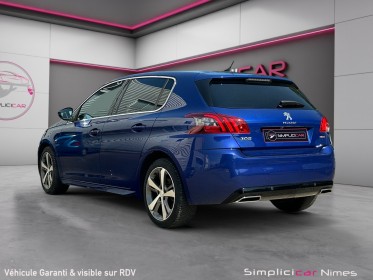Peugeot 308 gt line 130ch ss eat8 - distri neuve - caméra 360 - carplay - garantie 12 mois occasion simplicicar nimes - rb...