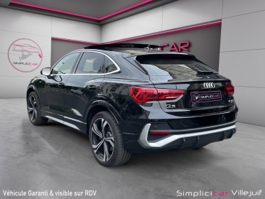 Audi q3 sportback 45 tfsi 230 ch s tronic 7 quattro s line, toit panoramique ouvrant, garantie 12 mois. occasion simplicicar...
