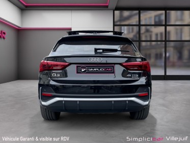 Audi q3 sportback 45 tfsi 230 ch s tronic 7 quattro s line, toit panoramique ouvrant, garantie 12 mois. occasion simplicicar...