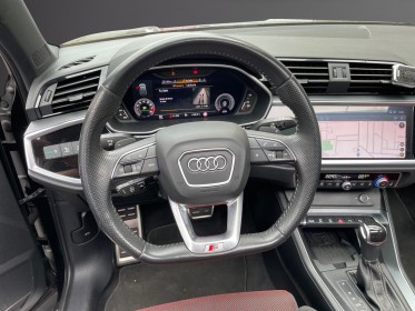 Audi q3 sportback 45 tfsi 230 ch s tronic 7 quattro s line, toit panoramique ouvrant, garantie 12 mois. occasion simplicicar...
