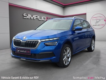 Skoda kamiq 1.0 tsi evo 110 ch dsg-7 style attelage amovible garantie 12 mois occasion simplicicar vichy simplicicar...