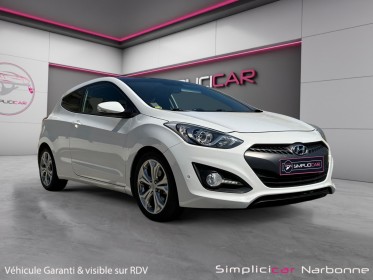 Hyundai i30 1.6 crdi 110 panoramic sunsation toit pano caméra clim sièges chauffants garantie 12 mois occasion simplicicar...