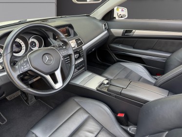Mercedes classe e cabriolet 200 garantie 12 mois cuir chauffant / filet saute vent / aircraft ventilation de nuque occasion...