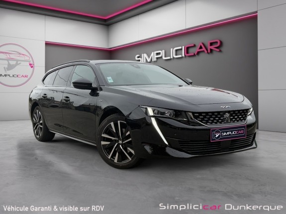 Peugeot 508 sw bluehdi 130 ch ss eat8 gt camera 360 caméra de recul radar avant arrière carplay keyless occasion...
