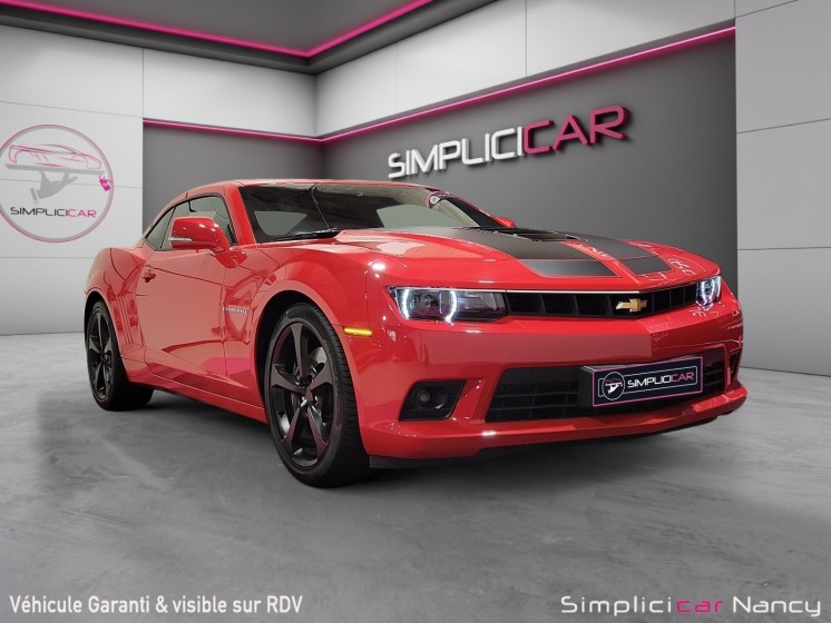 Chevrolet camaro v8 6.2l  432ch ss - malus payé occasion simplicicar nancy simplicicar simplicibike france