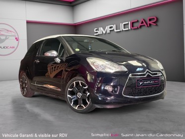 Citroen ds3 e-hdi 90ch finition opéra blue garantie 12 mois occasion simplicicar saint-jean simplicicar simplicibike france