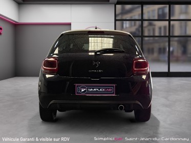 Citroen ds3 e-hdi 90ch finition opéra blue garantie 12 mois occasion simplicicar saint-jean simplicicar simplicibike france