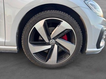 Volkswagen golf 7.5 gti 2.0 tsi 230ch  dsg6 white silver - carplay - pack carbone - kerless - radar av ar occasion...
