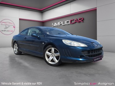 Peugeot 407 coupe 2.7 hdi v6 bi-turbo 204ch sport pack int cuir blanc / sièges av Élec  chauffants / vente vidange occasion...