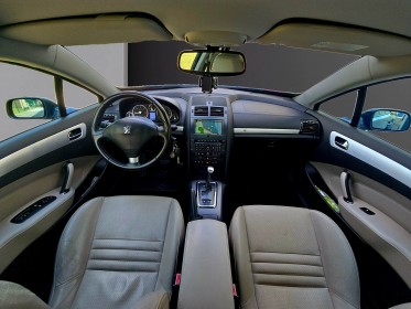 Peugeot 407 coupe 2.7 hdi v6 bi-turbo 204ch sport pack int cuir blanc / sièges av Élec  chauffants / vente vidange occasion...