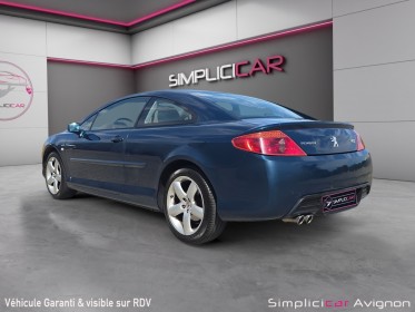 Peugeot 407 coupe 2.7 hdi v6 bi-turbo 204ch sport pack int cuir blanc / sièges av Élec  chauffants / vente vidange occasion...