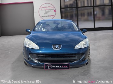 Peugeot 407 coupe 2.7 hdi v6 bi-turbo 204ch sport pack int cuir blanc / sièges av Élec  chauffants / vente vidange occasion...