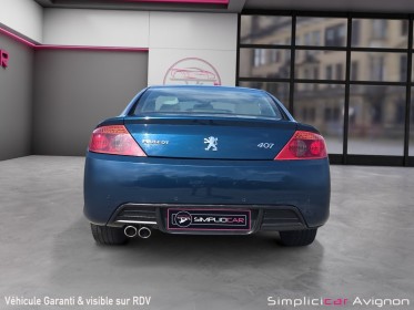Peugeot 407 coupe 2.7 hdi v6 bi-turbo 204ch sport pack int cuir blanc / sièges av Élec  chauffants / vente vidange occasion...