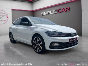 Volkswagen polo 2.0 tsi 200 ss dsg6 gti occasion simplicicar limoges  simplicicar simplicibike france