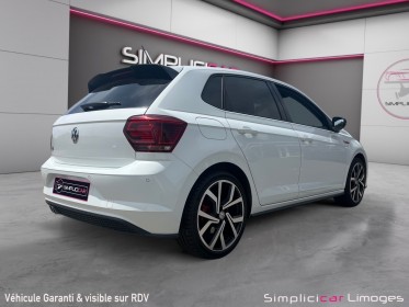 Volkswagen polo 2.0 tsi 200 ss dsg6 gti occasion simplicicar limoges  simplicicar simplicibike france