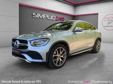 Mercedes glc coupe 220 d 9g-tronic 4matic amg line apple car play -intérieur cuir noir -toit ouvrant caméra et bip ar......