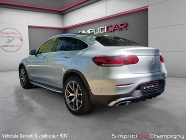 Mercedes glc coupe 220 d 9g-tronic 4matic amg line apple car play -intérieur cuir noir -toit ouvrant caméra et bip ar......