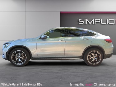 Mercedes glc coupe 220 d 9g-tronic 4matic amg line apple car play -intérieur cuir noir -toit ouvrant caméra et bip ar......