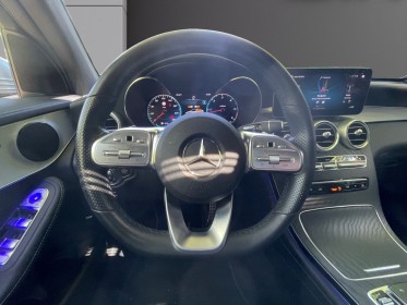 Mercedes glc coupe 220 d 9g-tronic 4matic amg line apple car play -intérieur cuir noir -toit ouvrant caméra et bip ar......