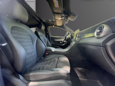 Mercedes glc coupe 220 d 9g-tronic 4matic amg line apple car play -intérieur cuir noir -toit ouvrant caméra et bip ar......