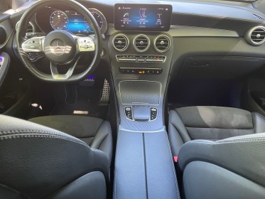 Mercedes glc coupe 220 d 9g-tronic 4matic amg line apple car play -intérieur cuir noir -toit ouvrant caméra et bip ar......