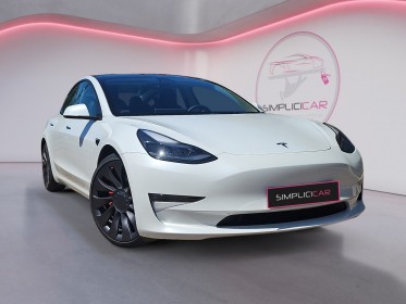 Tesla model 3 performance awd / auto-pilot / jantes 20 pouces occasion simplicicar orgeval  simplicicar simplicibike france