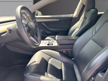 Tesla model 3 autonomie standard plus rwd sièges noirs chauffants régulateur adaptatif caméra de recul garantie tesla...