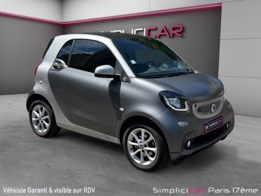 Smart fortwo coupe eq 82 ch passion/camera de recul/ciel etoile / suvi complet occasion paris 17ème (75)(porte maillot)...