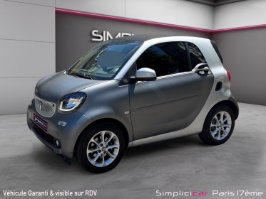 Smart fortwo coupe eq 82 ch passion/camera de recul/ciel etoile / suvi complet occasion paris 17ème (75)(porte maillot)...