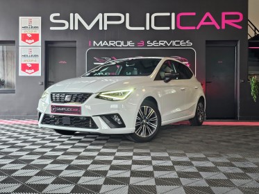 Seat ibiza 1.0 tsi 110 ch s/s dsg7 xcellence - garantie 12 mois - occasion  simplicicar aix les bains simplicicar...