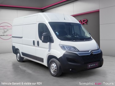 Citroen jumper fourgon tole 35 l2h2 bluehdi 140 ss bvm6 driver tva récupérable occasion simplicicar tours  simplicicar...