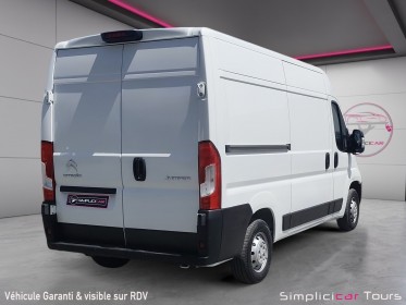 Citroen jumper fourgon tole 35 l2h2 bluehdi 140 ss bvm6 driver tva récupérable occasion simplicicar tours  simplicicar...
