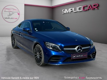 Mercedes classe c coupe 300 d 9g-tronic 4matic amg line - suivi mercedes/to/burmester/sièges eléc chauff/led multicouleur...