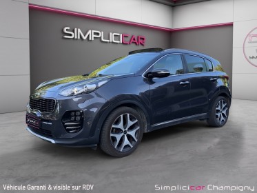 Kia sportage 1.7 crdi 141 4x2 dct7 gt line pack premium / toit ouvrant / jbl / full options occasion champigny-sur-marne (94)...