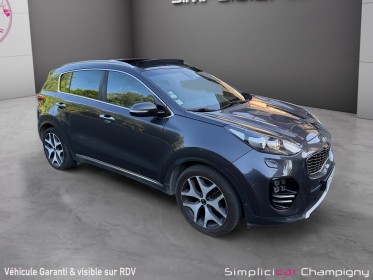 Kia sportage 1.7 crdi 141 4x2 dct7 gt line pack premium / toit ouvrant / jbl / full options occasion champigny-sur-marne (94)...