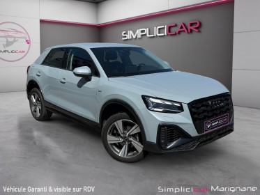Audi q2 35 tfsi 150 s tronic 7 advanced - 1 ere main - matrix leds - camera de recul - pack sport black plus - garantie 12...