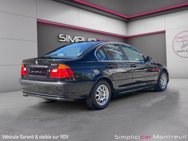 Bmw serie 3 e46 320i pack luxe a ags occasion montreuil (porte de vincennes)(75) simplicicar simplicibike france