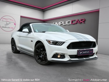Ford mustang convertible v8 5.0 421 gt a garantie 12 mois occasion abbeville simplicicar simplicibike france
