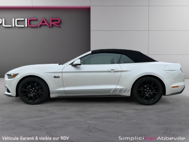Ford mustang convertible v8 5.0 421 gt a garantie 12 mois occasion abbeville simplicicar simplicibike france