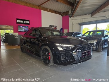 Audi rs3 berline 407ch. quattro performance - toit pano. ouvrant / tva récupérable occasion avignon (84) simplicicar...