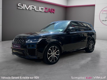 Land-rover range rover sport p400e phev 2.0l 404ch hse, garantie 12mois, full options, toit ouvrant occasion simplicicar...