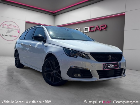 Peugeot 308 sw bluehdi 130ch ss eat8 gt - boite auto - caméra - carplay - toit panoramique occasion simplicicar compiegne...