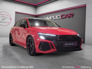 Audi rs3 sportback malus payé / révisée audi  4 pneus neufs - garantie 12 mois occasion simplicicar nancy simplicicar...