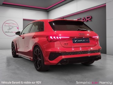 Audi rs3 sportback malus payé / révisée audi  4 pneus neufs - garantie 12 mois occasion simplicicar nancy simplicicar...