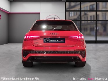 Audi rs3 sportback malus payé / révisée audi  4 pneus neufs - garantie 12 mois occasion simplicicar nancy simplicicar...