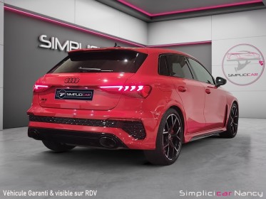 Audi rs3 sportback malus payé / révisée audi  4 pneus neufs - garantie 12 mois occasion simplicicar nancy simplicicar...