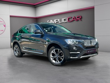 Bmw x4 g02 xdrive30i 252 ch bva8 xline toit ouv tête haute garantie 12 mois sièges elec à mémoire et chauffants...