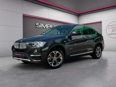 Bmw x4 g02 xdrive30i 252 ch bva8 xline toit ouv tête haute garantie 12 mois sièges elec à mémoire et chauffants...