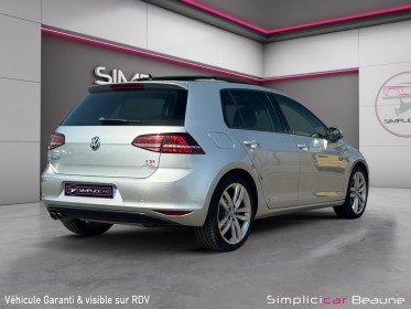 Volkswagen golf 1.4 tsi 150 act bluemotion technology dsg7 carat / ethanol occasion simplicicar beaune simplicicar...